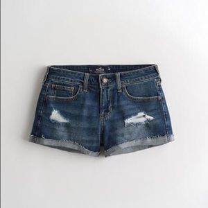 Hollister denim shorts